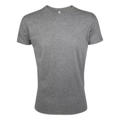 Koszulka Regent Slim Unisex Dla Dorosłych. Szare bluzki damskie SOL'S, s, bez wzorów, sportowe, bez kołnierzyka, bez ramiączek. Za 36.99 zł.