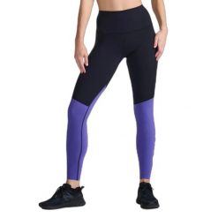 Legginsy kompresyjne wysokiej talii dla kobiet 2XU Form Splice. Czarne legginsy damskie 2XU, bez wzorów, z tkaniny. Za 562.00 zł.