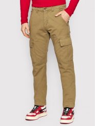 Alpha Industries Spodnie materiałowe Agent 158205 Beżowy Regular Fit. Brązowe spodnie materiałowe męskie Alpha Industries, bez wzorów, z bawełny. W wyprzedaży za 229.99 zł.