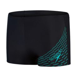 Bokserki kąpielowe męskie Speedo Medley Logo Aquashort. Niebieskie kąpielówki męskie Speedo, m, bez wzorów. Za 89.99 zł.