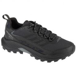 Buty trekkingowe męskie Merrell Speed Strike 2 Gtx. Czarne trekkingi męskie Merrell, z gumy, bez zapięcia. Za 596.00 zł.