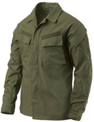 Helikon-Tex Bluza Raid - PolyCotton Stretch Ripstop - Olive Gr. Zielone bluzy męskie HELIKON-TEX, m, bez wzorów, bez ramiączek, bez kaptura. Za 184.96 zł.