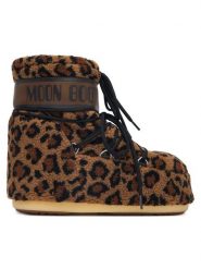 Moon Boot Śniegowce 80D1409960 Brązowy. Brązowe śniegowce damskie Moon Boot, z materiału, bez zapięcia. Za 1,449.00 zł.