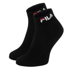 Skarpety krótkie Fila. Czarne skarpety męskie Fila, bez wzorów. Za 34.99 zł.