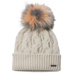 Czapka damska Boundless Days Cable Knit Pom Beanie. Brązowe czapki damskie Columbia, bez wzorów, z poliesteru, sportowe. Za 139.99 zł.