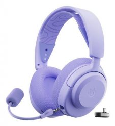 Steelseries Arctis Nova 3P Zestaw słuchawkowy Bezprzewodowy Opaska na głowę Gaming USB Type-C Bluetooth Lawenda. Słuchawki bezprzewodowe STEELSERIES. Za 612.99 zł.
