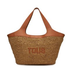 Torebka TOUS. Brązowe shopperki damskie tous, bez wzorów, bez dodatków. Za 999.99 zł.