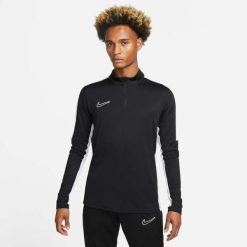 Bluza treningowa męska Nike DF Academy 23 SS Drill. Czarne bluzy męskie Nike, m, bez wzorów, sportowe, bez ramiączek, bez kaptura. Za 191.30 zł.