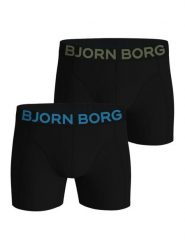 Bjorn_borg ORGANIC COTTON STRETCH BOKSERKI 2szt – MULTIPACK 1. Bokserki męskie Björn Borg, bez wzorów, z bawełny. Za 249.50 zł.
