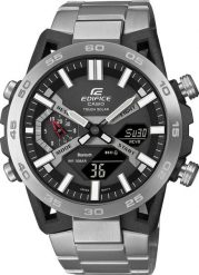 Zegarek sportowy EDIFICE Casio Edifice ECB-2000D-1AEF BLUETOOTH100m srebrny. Szare zegarki sportowe EDIFICE, bez wzorów, srebrne. Za 899.00 zł.