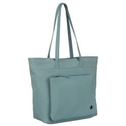 Shopperka damska Peterson PTN CSM-14 niebieska. Niebieskie shopperki damskie Peterson, bez wzorów, bez dodatków. Za 94.99 zł.
