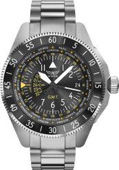 Zegarek Aviator Zegarek męski Aviator V.1.37.0.307.5 srebrny. Szare zegarki męskie AVIATOR, bez wzorów, srebrne. Za 3,450.00 zł.