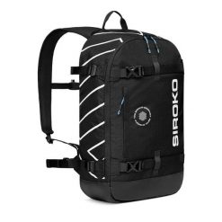 Kompaktowy plecak do sportów zimowych 18L Sporty zimowe Siroko Cove. Czarne plecaki męskie SIROKO, bez wzorów, z materiału, sportowe. Za 340.00 zł.