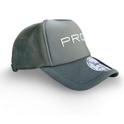 Czapka z daszkiem i siatka PROS one size. Zielone czapki damskie Pros, bez wzorów, sportowe. Za 119.00 zł.