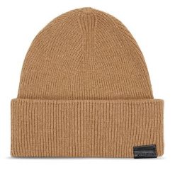 Czapka Calvin Klein. Zielone czapki męskie Calvin Klein, na zimę, bez wzorów. Za 219.99 zł.