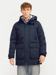 Jack & Jones Kurtka zimowa Polar 12256995 Niebieski Regular Fit. Niebieskie kurtki męskie Jack & Jones, na zimę, m, bez wzorów, z polaru, bez kaptura. Za 419.99 zł.