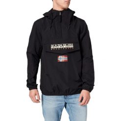 Kurtka turystyczna męska Napapijri Shade Sum. Czarne kurtki męskie Napapijri, m, bez wzorów, z poliamidu, bez kaptura. W wyprzedaży za 584.00 zł.