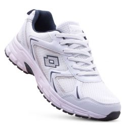 Buty sportowe LOTTO KITAURA sneakersy. Białe obuwie sportowe damskie Lotto, bez wzorów, z gumy, bez zapięcia, trekkingowe. Za 159.00 zł.
