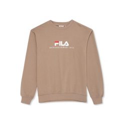 Bluza Fila Valsera Logo. Niebieskie bluzy damskie Fila, uniwersalny, bez wzorów, z dresówki, eleganckie, bez ramiączek, bez kaptura. Za 255.50 zł.