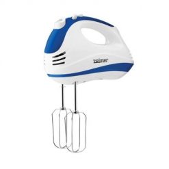MIKSER RĘCZNY ZHM 1652 400W. Niebieskie blendery Zelmer. Za 124.99 zł.