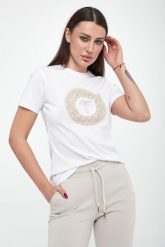 T-shirt damski Tolu JOOP!. T-shirty damskie JOOP!, xxs, bez wzorów, bez kołnierzyka, bez ramiączek. W wyprzedaży za 303.20 zł.