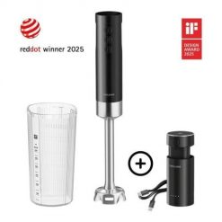 ZWILLING XTEND Zestaw startowy: bezprzewodowy blender ręczny + bateria czarny. Czarne blendery Zwilling. Za 588.99 zł.