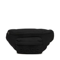 Nerka BOSS. Czarne saszetki i nerki męskie Boss, bez wzorów. Za 170.99 zł.