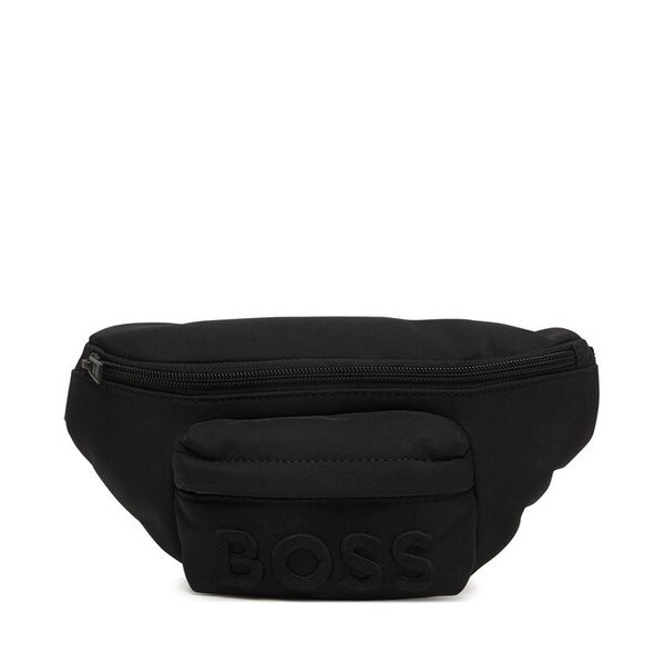 Nerka BOSS. Czarne saszetki i nerki męskie Boss, bez wzorów. Za 170.99 zł.