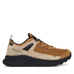 Trekkingi Keen. Brązowe buty zimowe męskie Keen, bez wzorów, bez obcasa, bez zapięcia. Za 629.99 zł.