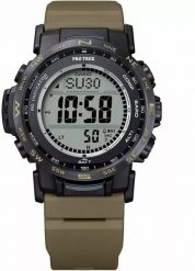 Zegarek Casio Zegarek Męski Casio Pro Trek Solar Waveceptor (PRW-35LD-5). Zegarki męskie Casio, bez wzorów. Za 1,405.99 zł.