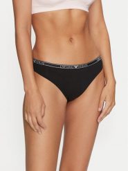 Emporio Armani Underwear Komplet 2 par fig brazylijskich 164752 4F223 00020 Czarny. Czarne majtki damskie Emporio Armani Underwear, z bawełny. Za 119.99 zł.