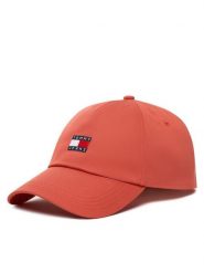 Tommy Jeans Czapka z daszkiem Tjw Heritage Core 5 Panel Cap AW0AW16991 Koralowy. Pomarańczowe czapki damskie Tommy Jeans, bez wzorów, z bawełny. Za 149.99 zł.