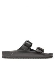 Birkenstock Klapki Arizona 1001497 Szary. Szare klapki męskie Birkenstock, bez wzorów, z syntetyku, bez zapięcia. Za 249.00 zł.