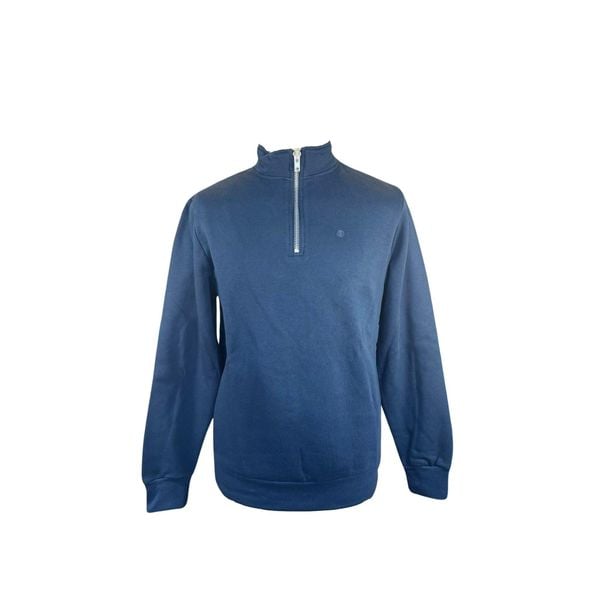 Bluza ze stójką Serge Blanco. Niebieskie bluzy męskie SERGE BLANCO, na zimę, l, bez wzorów, eleganckie, bez ramiączek, bez kaptura. W wyprzedaży za 353.00 zł.
