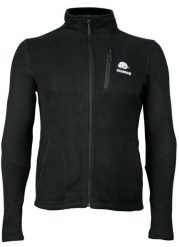 Kurtka polarowa turystyczna damska Fusion MML01vD. Czarne kurtki sportowe damskie GUGGEN MOUNTAIN, l, bez wzorów, z dzianiny, bez ramiączek, bez kaptura, trekkingowe. Za 335.58 zł.