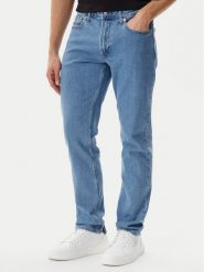 Calvin Klein Jeans Jeansy LV04RB737G Niebieski Slim Fit. Niebieskie jeansy męskie Calvin Klein Jeans, z bawełny. Za 309.99 zł.