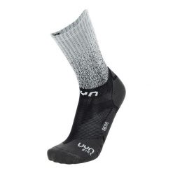Skarpety rowerowe męskie Uyn Cycling Aero Socks Black / White. Czarne skarpety męskie UYN, bez wzorów. Za 89.99 zł.