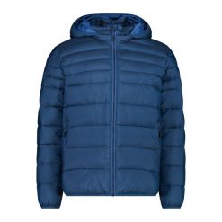 Kurtka z kapturem CMP Snaps. Czarne kurtki sportowe męskie CMP, na zimę, m, bez wzorów, z puchu, z kapturem, narciarskie. Za 510.50 zł.