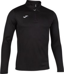 Joma Bluza męska Joma Running Night czarna 102241.100 L. Czarne bluzy męskie Joma, l, bez wzorów, bez ramiączek, bez kaptura. Za 79.00 zł.