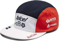 Czapka F1 Sergio Checo Perez Meksyk wielokolorowa biała. Białe czapki damskie Erima, z aplikacjami, z bawełny, eleganckie. Za 182.99 zł.