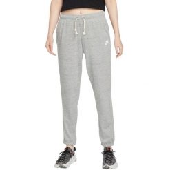 Damska Odzież Sportowa Vintage Gym Jogging Bottoms. Szara spodnie dresowe damskie Nike, bez wzorów, sportowe, długie. Za 252.99 zł.