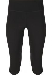 Damskie legginsy 3/4 Athlecia Franz V3. Czarne legginsy damskie Athlecia, bez wzorów, z materiału. Za 184.00 zł.