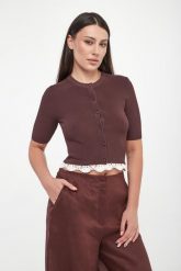 Kardigan damski Farneto MARELLA. Kardigany damskie Marella, m, bez wzorów, bez kołnierzyka. Za 1,049.00 zł.