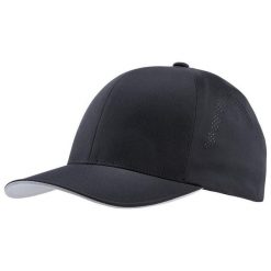 Czapka sportowa z daszkiem Head Delta Cap. Czarne czapki damskie Head, na jesień, bez wzorów, sportowe. Za 139.99 zł.