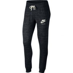 Nike W Nsw Gym Vntg Pant Black Sail S. Czarne spodnie dresowe damskie Nike, bez wzorów, z dresówki, sportowe. Za 199.00 zł.