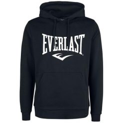 Bluza męska Everlast Taylor. Czarne bluzy męskie EVERLAST, m, bez wzorów, z kapturem, na fitness i siłownię. Za 228.80 zł.
