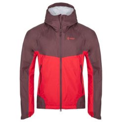 Męska kurtka outdooroowa Kilpi HURRICANE-M. Brązowe kurtki męskie Kilpi, m, bez wzorów, z materiału, eleganckie, z kapturem. Za 335.50 zł.