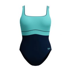 Strój kąpielowy damski Speedo Womens Contour Eclipse. Niebieskie stroje kąpielowe damskie Speedo, bez wzorów. W wyprzedaży za 299.00 zł.