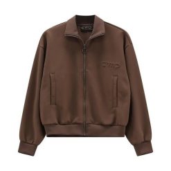 Damska bluza dresowa CMP. Brązowe bluzy damskie CMP, m, bez wzorów, z dresówki, eleganckie, bez ramiączek, bez kaptura. Za 314.00 zł.