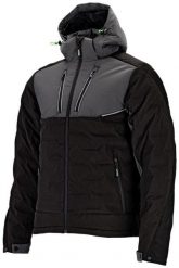 KURTKA MĘSKA OCIEPLANA MEMBRANA WZMOCNIENIE CORDURA ODPINANY KAPTUR WIELE KIESZENI ODBLASKI LOGAN J STALCO - czarny L. Czarne kurtki męskie Stalco, l, bez wzorów, bez kaptura. Za 310.46 zł.